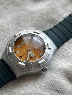 swath IRONY SCUBA 200Mスウォッチスクーバ　オレンジ　稼働品のサムネイル