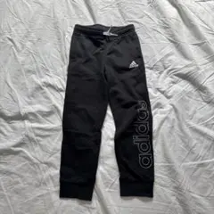 adidas 黒 スウェットパンツ 110サイズ