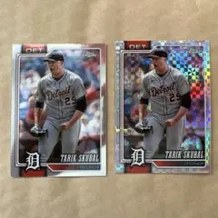 Tarik Skubal Topps Chrome 2枚セット