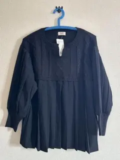 BEAMS HEART　新品未使用ニット コンビ異素材 切替 プルオーバー