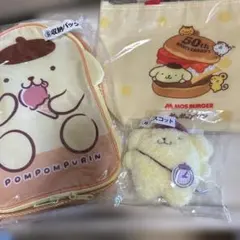 サンリオくじ　ポムポムプリン　モスバーガー