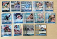 新弾　青ジンベエ　デッキパーツ　49枚セット