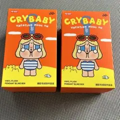 【未開封】popmart crybaby VACATION MODE ON