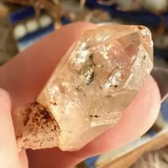 感謝価格❤︎虹入♥希少❤︎天使からの贈り物❤︎タンジェリンエレスチャルクォーツ❤︎