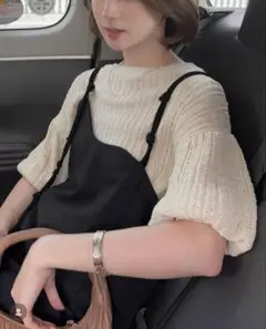 eaphi switching summer knit ivory