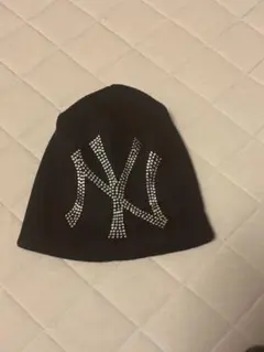 New Era NYロゴ ストーン装飾 ニット帽