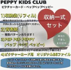 【ペッピーキッズ】『補強不用リフィル(1枚6円タイプ)』全収納★フルセットのサムネイル