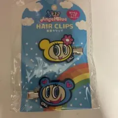 【14日まで価格】 Angel Blue ヘアクリップ 2個セット