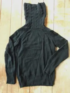 ブラック ニットセーター K.T Kiyoko Takase