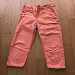 Big John サーモンピンク ハーフロングパンツ　カラーデニムのサムネイル