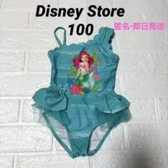 美品　ディズニーストア　リトルマーメイド　アリエル　ワンピース水着　100 即日