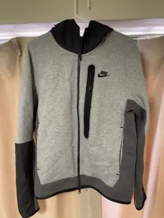 NIKE テックフリース フルジップパーカー グレー S - メルカリ