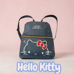 サンリオ ハローキティ デニム ミニリュック バックパック 可愛い 軽量
