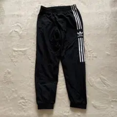 adidas 3本ライン ブラック ジャージパンツ M