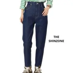 美品 シンゾーン THE SHINZONE キャロット デニム P0 XS プチのサムネイル