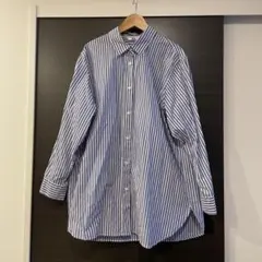 UNIQLO 長袖ストライプシャツ