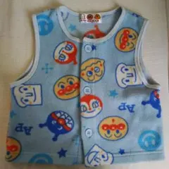 80cm☆アンパンマンフリースベスト