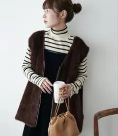 Discoat ミンクライクファーベスト