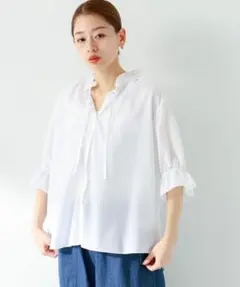 スタンドフリルブラウス　URBAN RESEARCH Sonny Labelのサムネイル