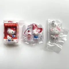 【新品未開封】ハローキティ サンリオ ミニチュアフィギュア 3点セット