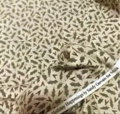 起毛 USA 生地 Moda 秋冬 クリスマス ハート リーフ アメリカ レトロ