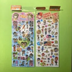 Puri Puriふれんず & Super Happy Girl シールセット