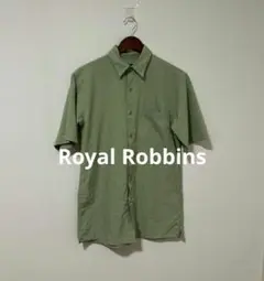 Royal Robbins ロイヤルロビンズ 半袖 シャツ グリーン チェック
