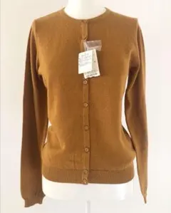 earth music&ecology ニットカーディガン (マスタード)