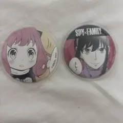SPY×FAMILY アーニャ 表情 缶バッジ 原作、ヨルフォージャー