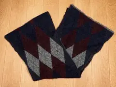 ZARA アーガイル柄マフラー