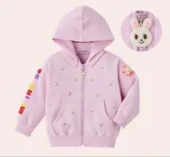 ミキハウス　パーカー　うさこ　90サイズ