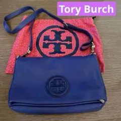 トリーバーチ　ショルダーバッグ　Tory Burch パープル　紫　レディース