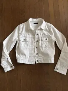 EGOIST ホワイト クロップドジャケット