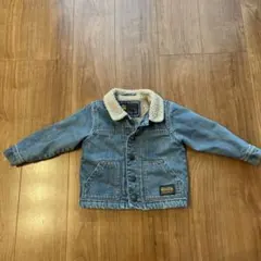 NEXT デニムジャケット　ボア襟