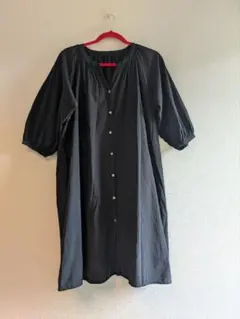 ハオリワンピース　黒