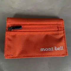 未使用　モンベル　トレールワレット　オレンジ