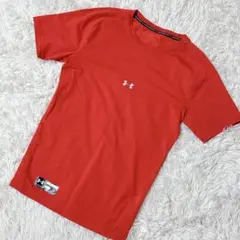 【c5902】UNDER ARMOUR Tシャツ　半袖　スポーツ　レッド