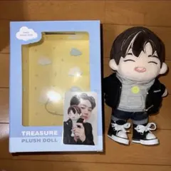 TREASURE ヒョンソク PLUSE DOLL ぬいぐるみ トレカ付き - メルカリ