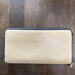 LOEWE 長財布 ラウンドファスナー バイカラーのサムネイル