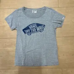 VANS レディース 半袖Tシャツ グレーのサムネイル