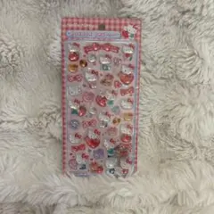 ハローキティ ボンボンドロップシール　サンリオ　第二弾　キティ　赤キティ