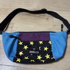 【DOUBLE.B】星柄 ボディバッグ ウエストポーチ♡*゜のサムネイル