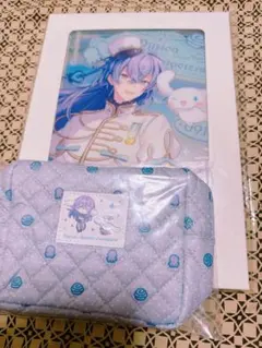 にじさんじ　サンリオ　星導ショウ　ポーチ　オーロラアクリルパネル