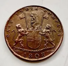 イギリス領北ボルネオ 1セント No.342 旧貨幣 旧硬貨 銅貨 1882年