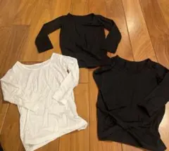 UNIQLOヒートテックトップス5点セット おまけ付き90cm