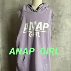 ANAP GIRL ノースリーブタンクトップ M 160