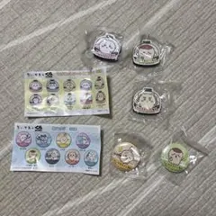 ちいかわ マグネットシート　缶バッジセット　くら寿司