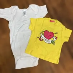 新品70cm Tシャツとボディスーツセット 18ヶ月