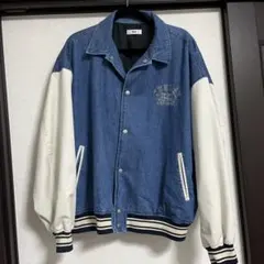 WEGO デニム スタジャン ブルゾン L