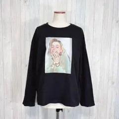 【FREE'SMART】長袖Tシャツ トップス カットソー プリントデザインのサムネイル